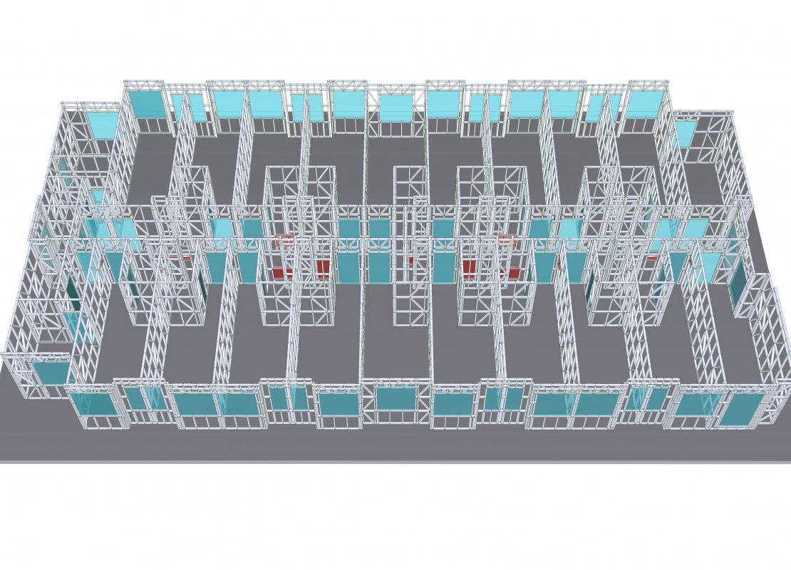Общежития из ЛСТК площадью 2000м² возвели за 1 месяц 