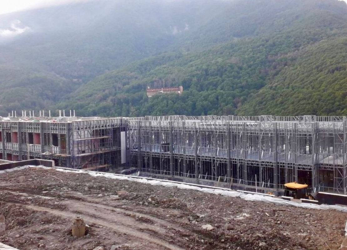 Общежития из ЛСТК площадью 2000м² возвели за 1 месяц 